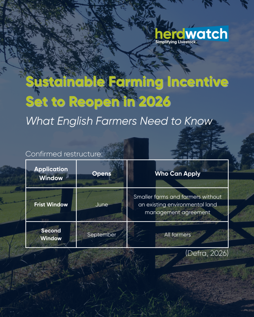Sustainable Farming Incentive Set to Reopen in 2026: What English Farmers Need to Know