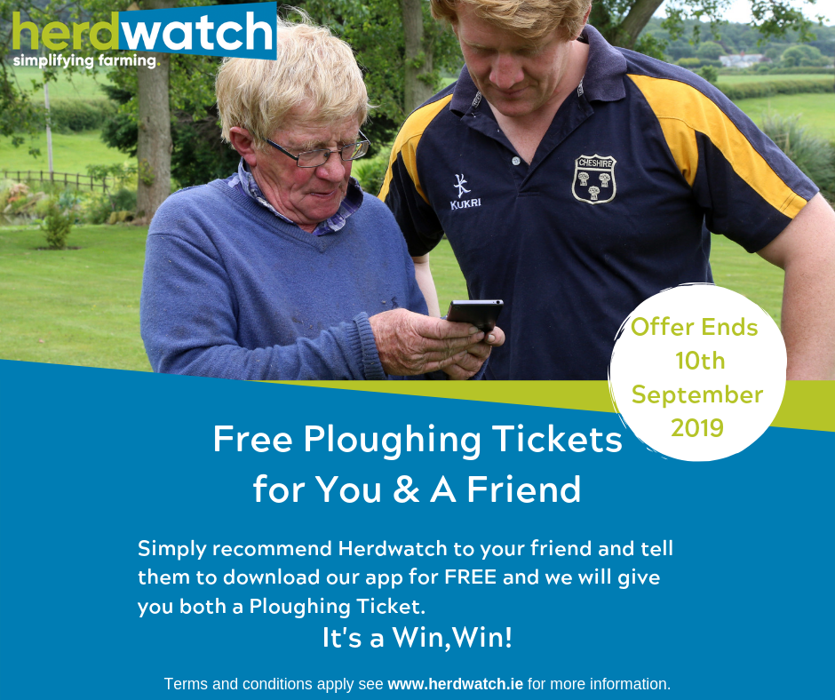 Win free ploughing tickets