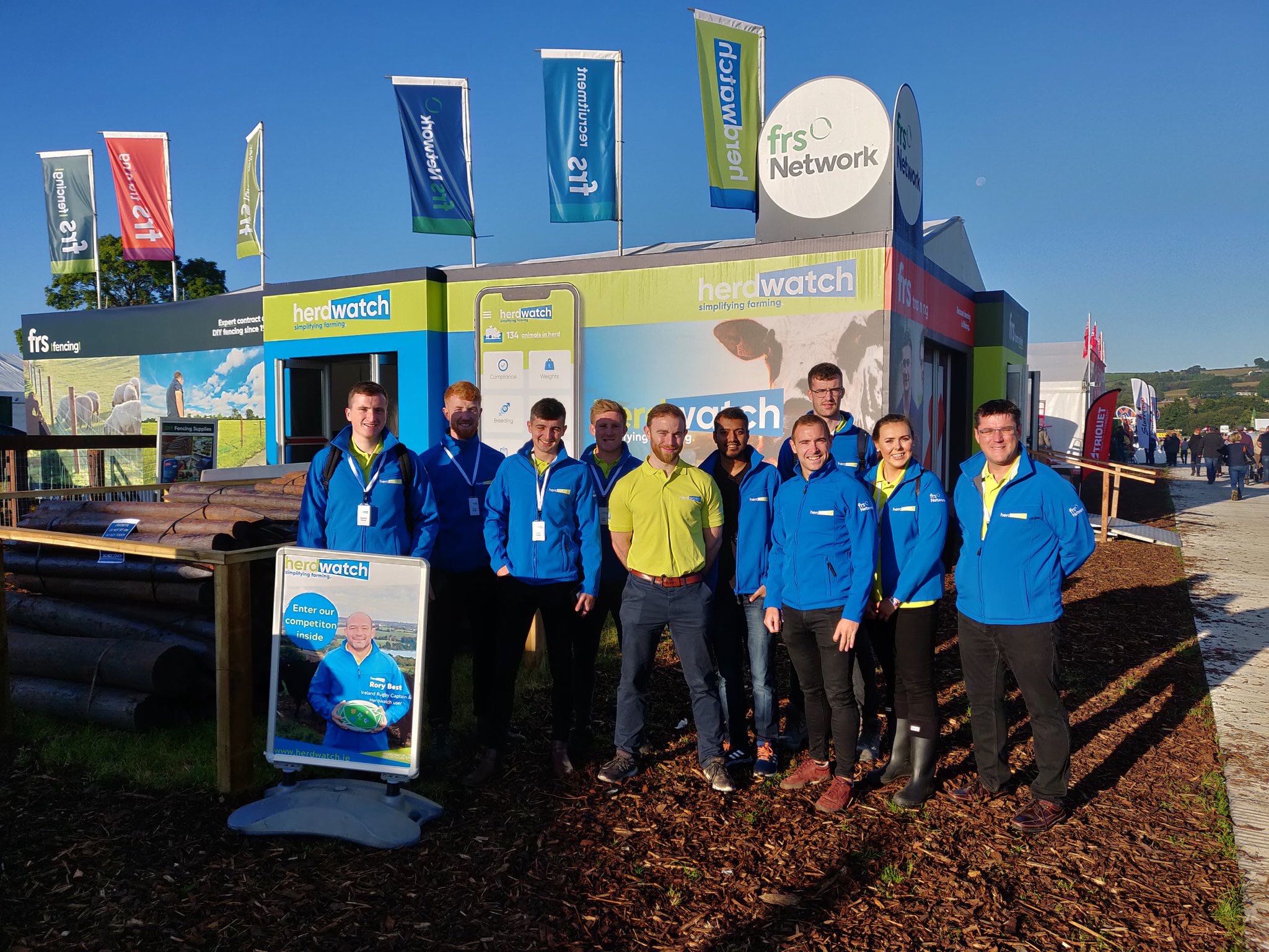 Herdwatch team at Ploughing 2022
