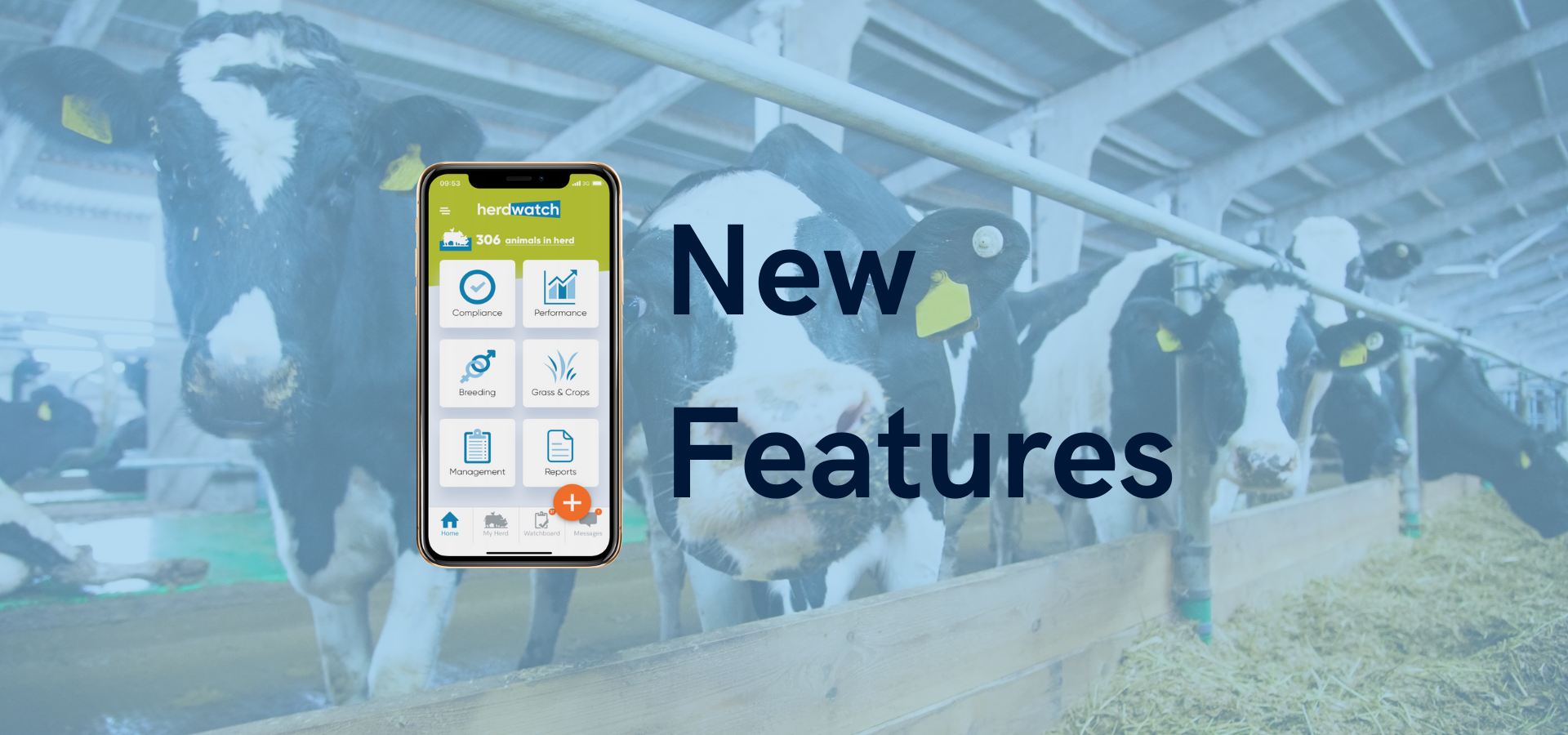 Herdwatch screen new features