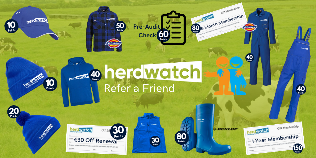 Herdwatch refer a friend rewards