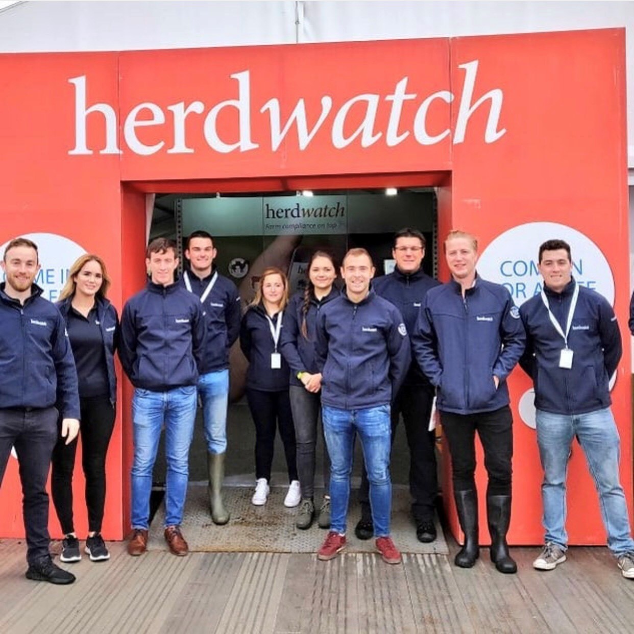 Herdwatch team at Balmoral Show 2019
