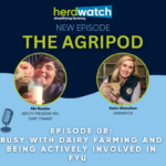 The AgriPod with Abi Reader, Deputy President NFU Cymru
